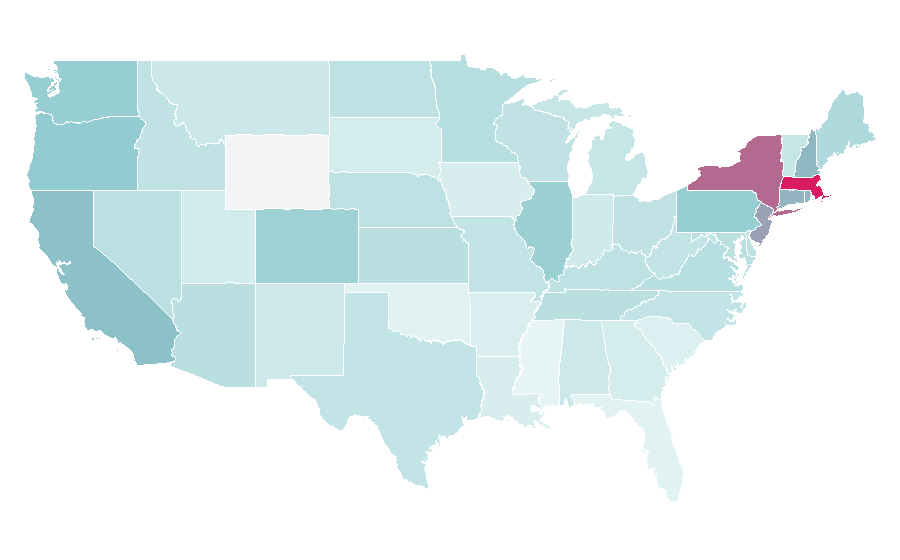 Affinity by region — First Aid Beauty, United States
