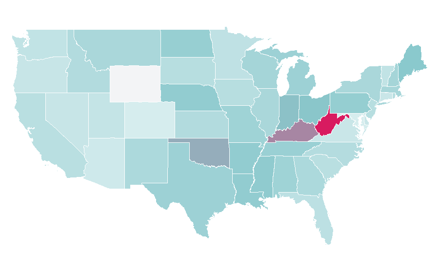 Affinity by region — Fish Tank (film), United States