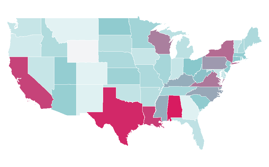 Affinity by region — Flapper, United States