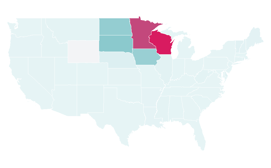 Affinity by region — Fleet Farm, United States