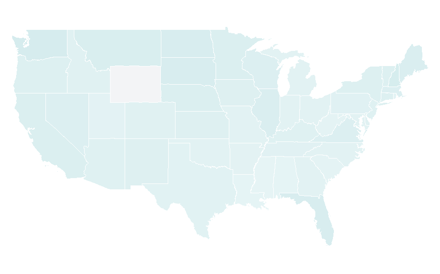 Affinity by region — Flightradar24, United States