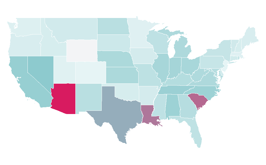 Affinity by region — Flipp, United States