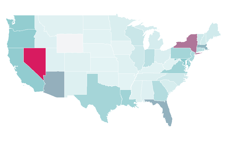 Affinity by region — FlixBus, United States