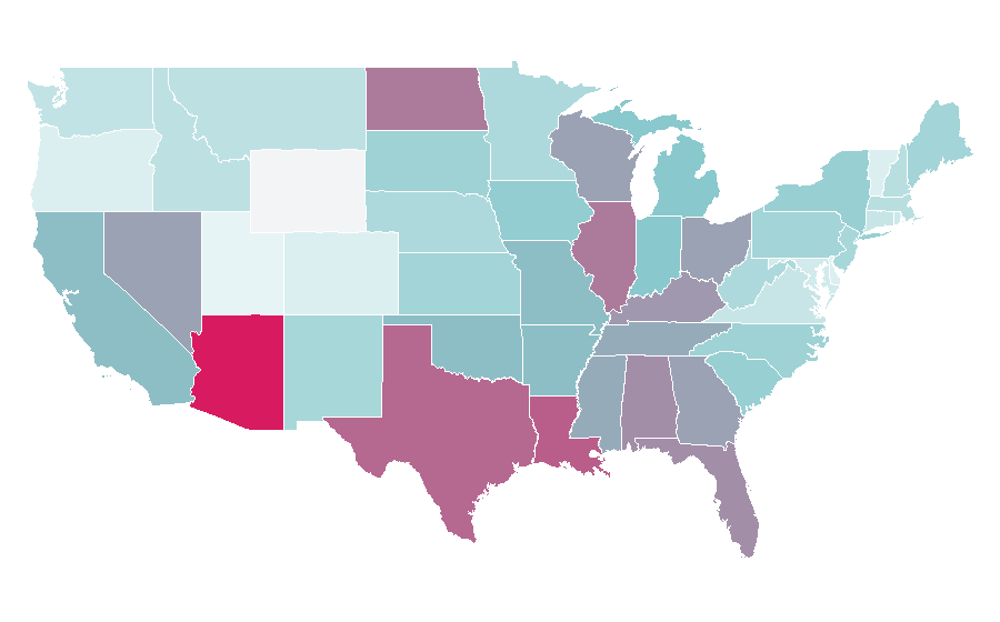 Affinity by region — Floor cleaning, United States