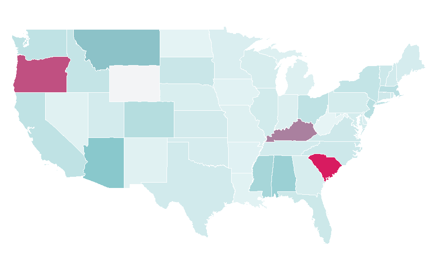 Affinity by region — Florence, United States