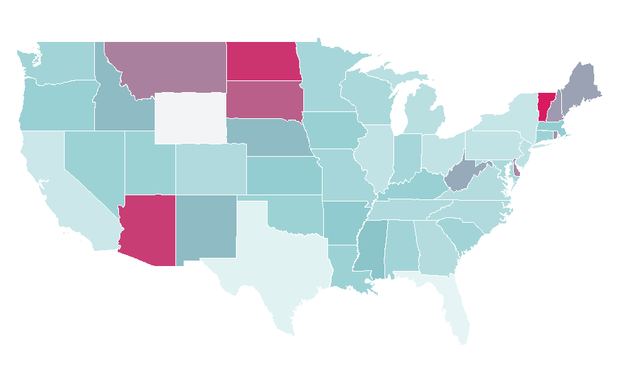 Affinity by region — Floristry, United States