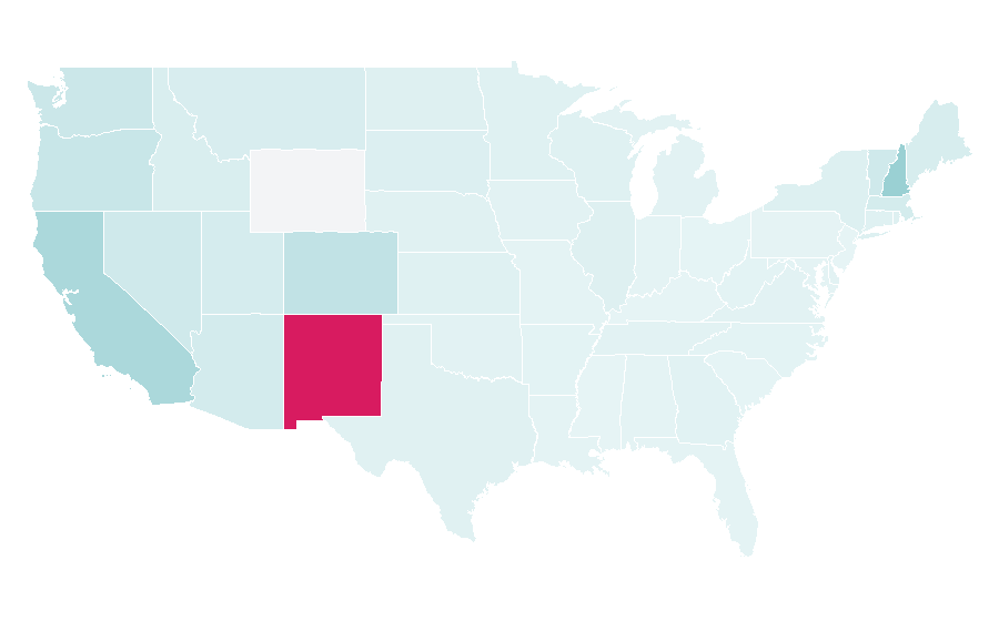 Affinity by region — Flume (musician), United States