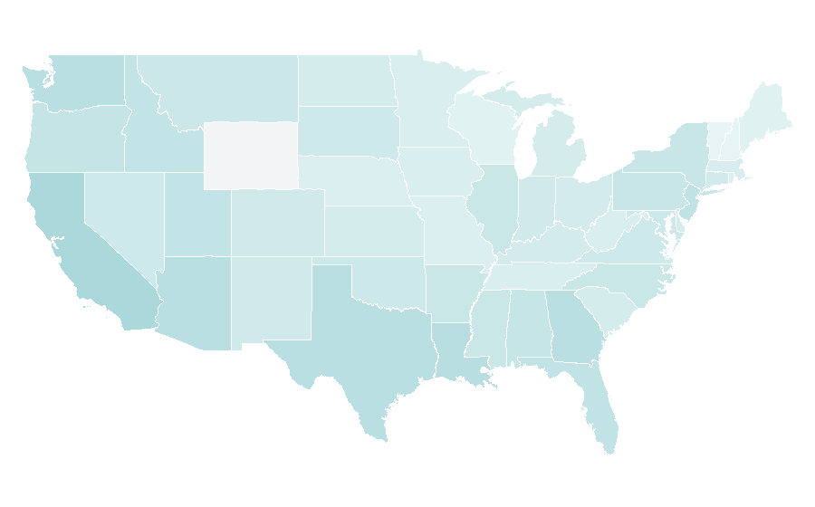 Affinity by region — Fly, United States