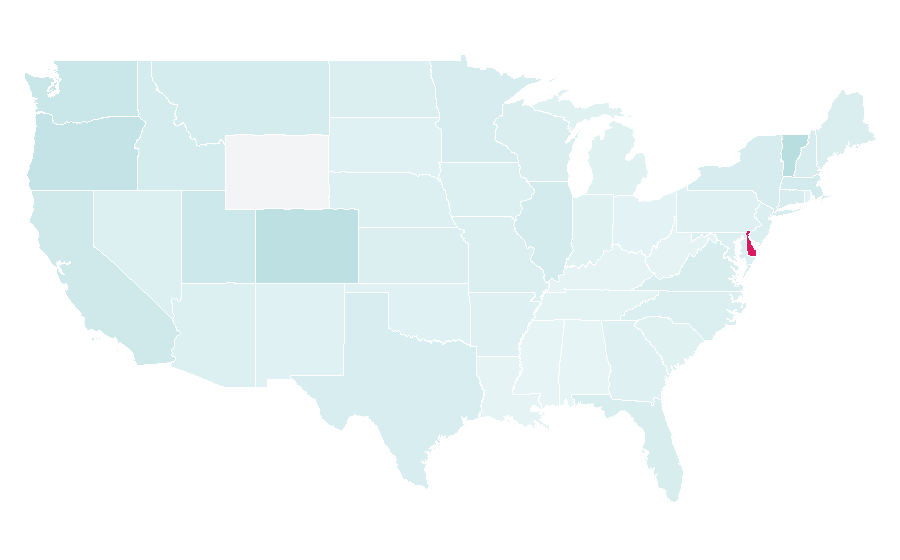 Affinity by region — Fondue, United States