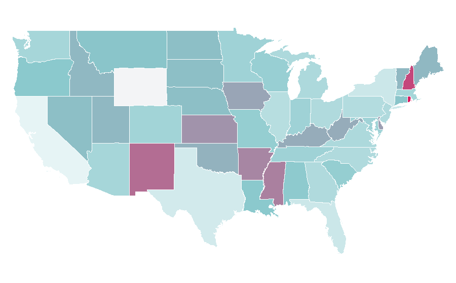 Affinity by region — Foodwatch, United States