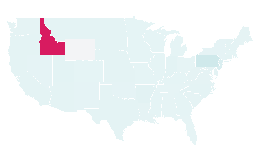 Affinität nach Region — Fork, USA