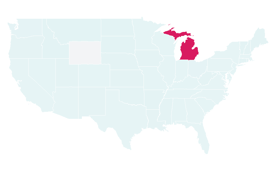 Affinity by region — FOX 2 Detroit, United States