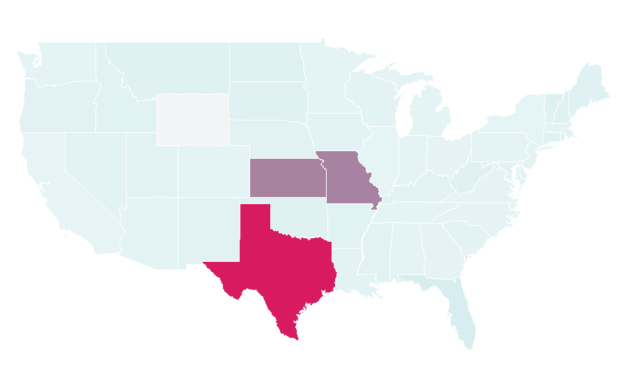 Affinity by region — FOX 4 News, United States