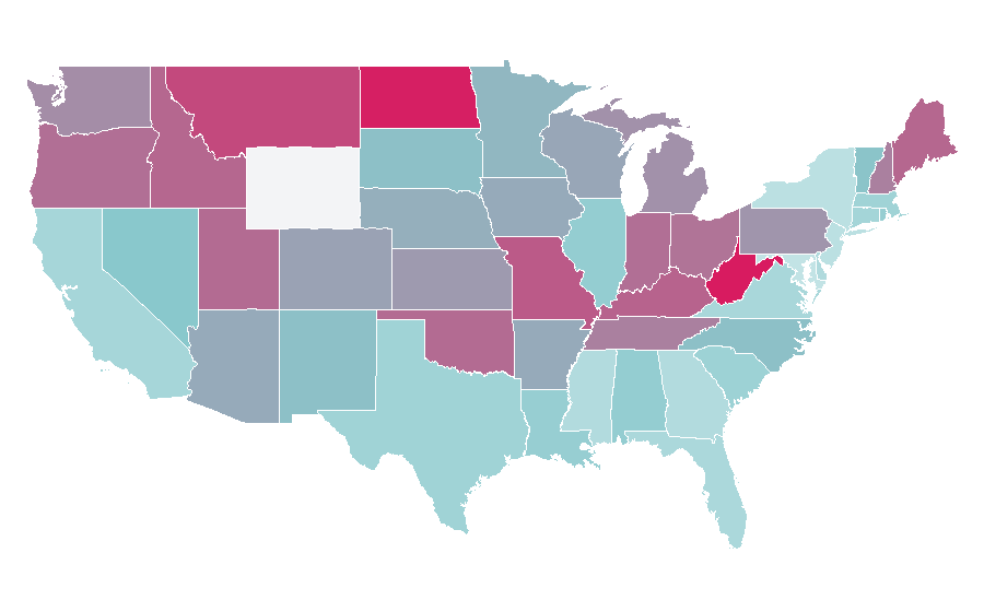 Affinity by region — Fred Durst, United States