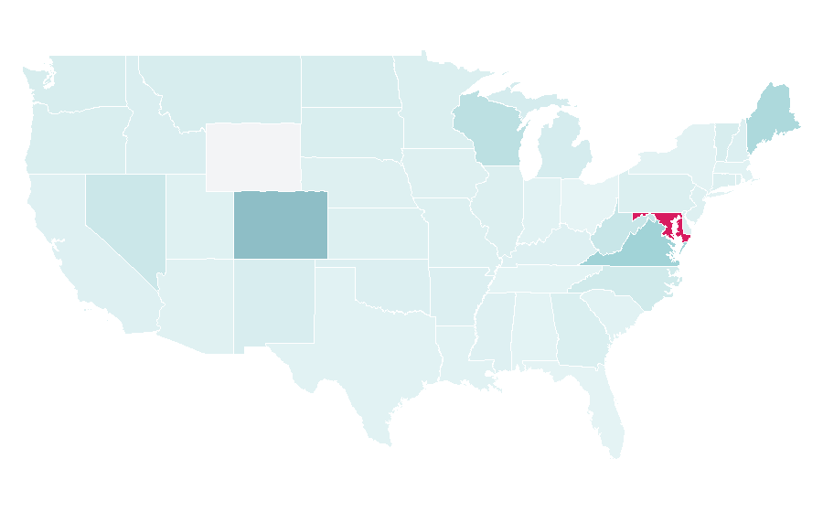 Affinity by region — Free range, United States