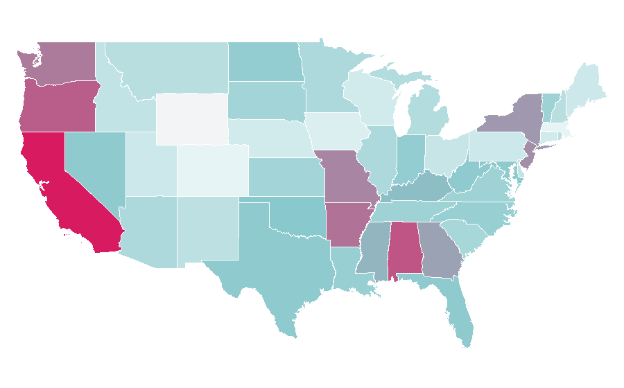 Affinity by region — FreedomPop, United States