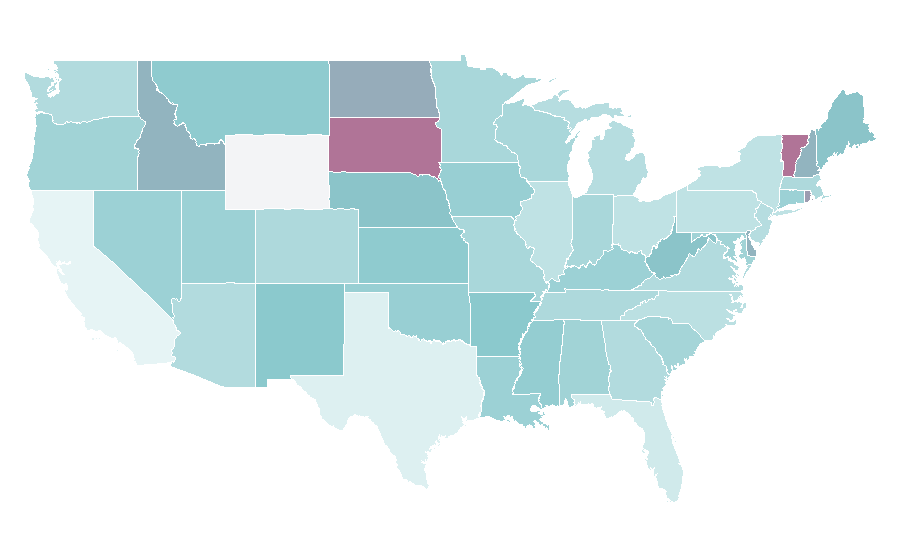 Affinity by region — Freestyle football, United States