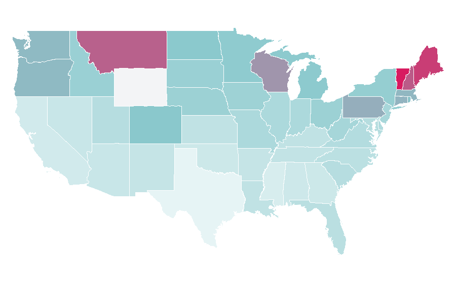 Affinity by region — French onion soup, United States