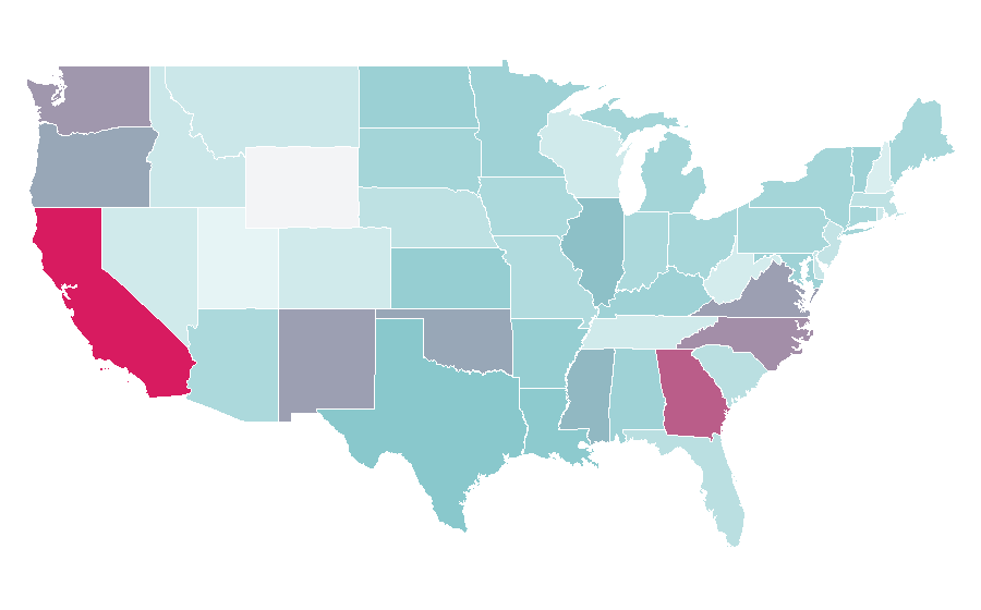 Affinity by region — French Resistance, United States
