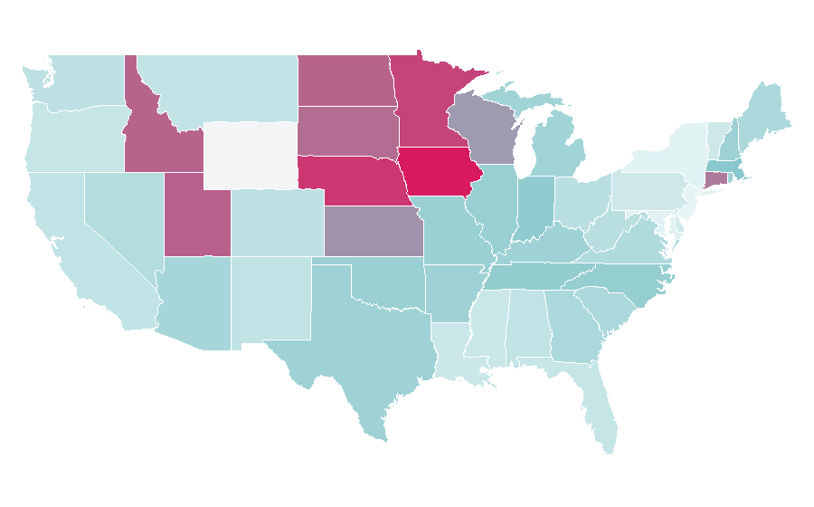 Affinity by region — Fresca, United States