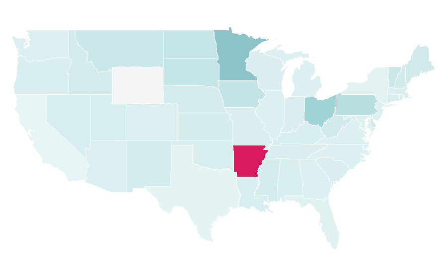 Affinity by region — Fresh Hairstyles, United States