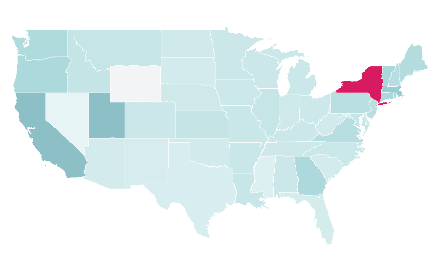 Affinity by region — Frieze, United States