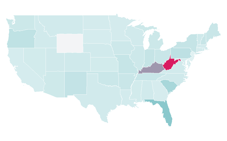 Affinity by region — Fright Night, United States