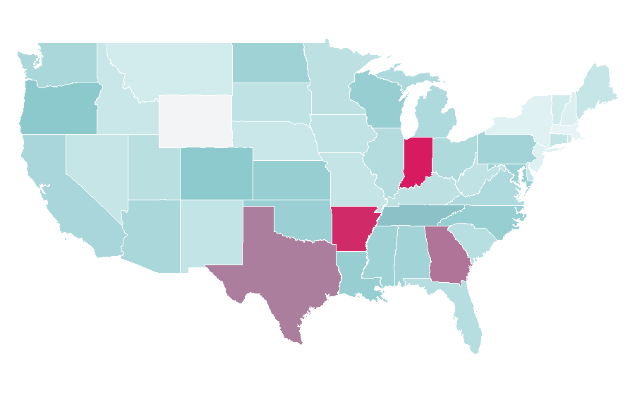 Affinity by region — Frito-Lay, United States