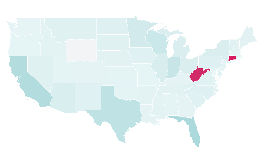 Affinity by region — Frontier Communications, United States