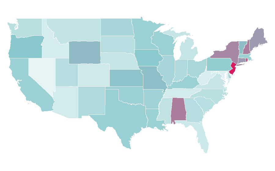 Affinity by region — FRONTLINE, United States