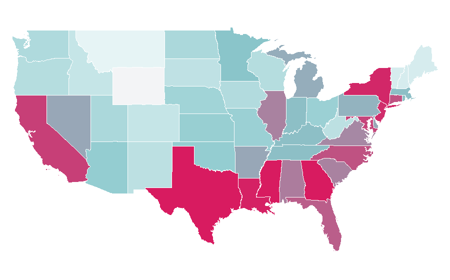 Affinity by region — Frosted Flakes, United States