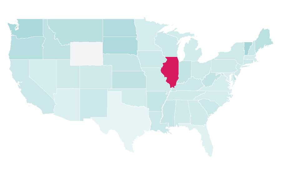 Affinity by region — Fruit preserves, United States