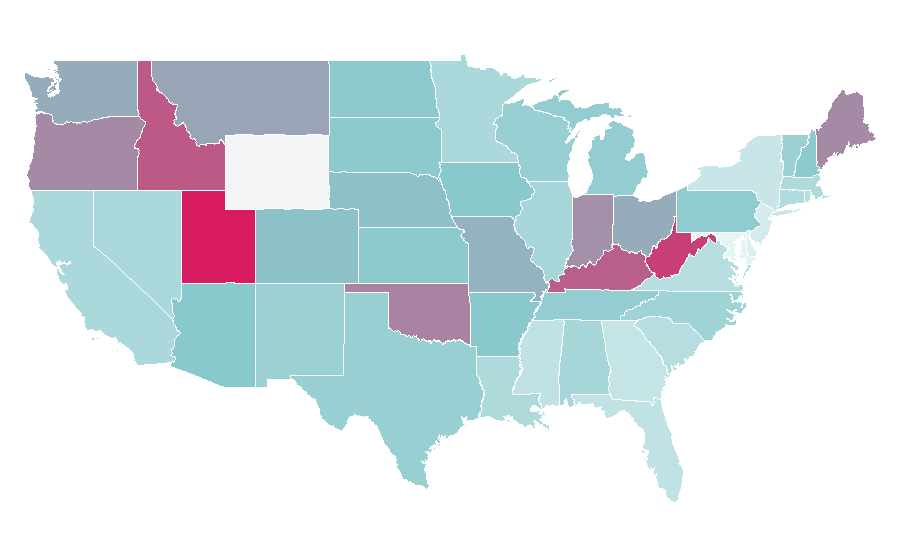 Affinity by region — Furby, United States