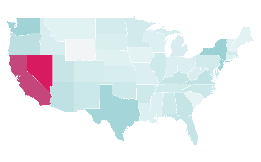Affinity by region — G-Dragon, United States