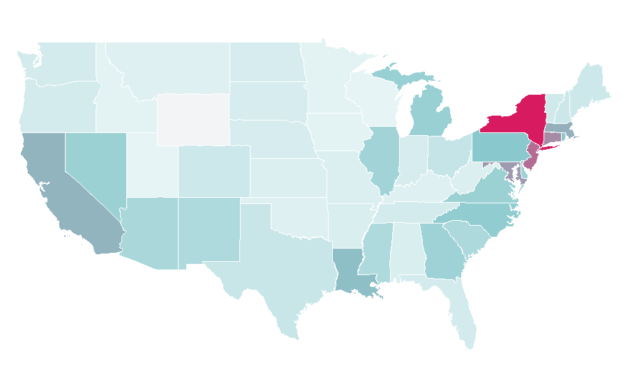 Affinity by region — G-Unit, United States