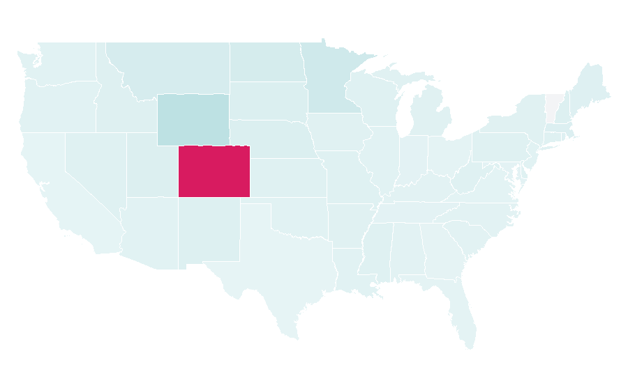 Affinity by region — Gabriel Landeskog, United States