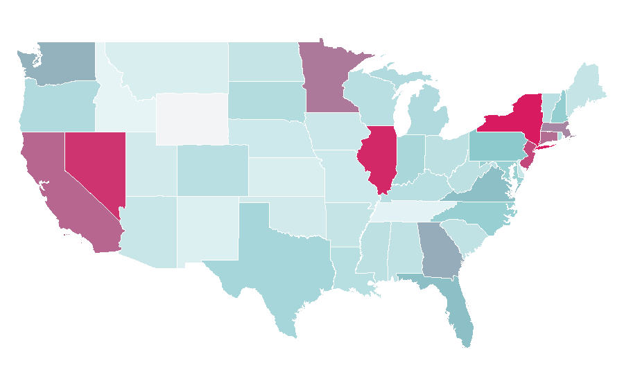 Affinity by region — Gallien-Krueger, United States