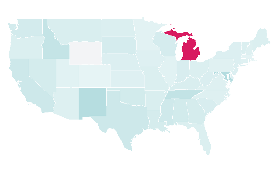 Affinity by region — Gameplay, United States