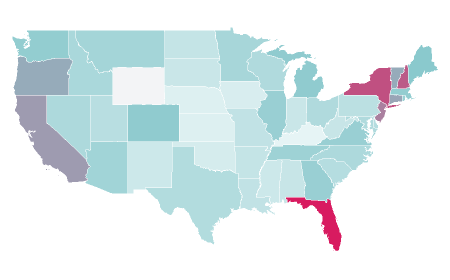 Affinity by region — Garden Of Life, United States