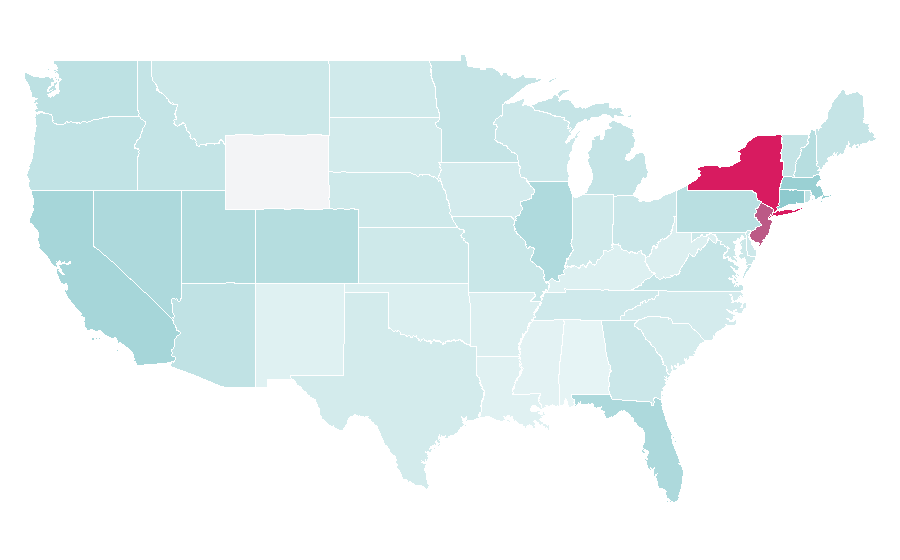 Affinity by region — Gary Vaynerchuk, United States