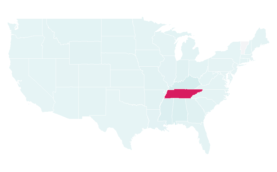 Affinity by region — Gaylord Opryland Resort & Convention Center, United States