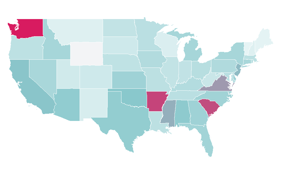 Affinity by region — GeForce, United States