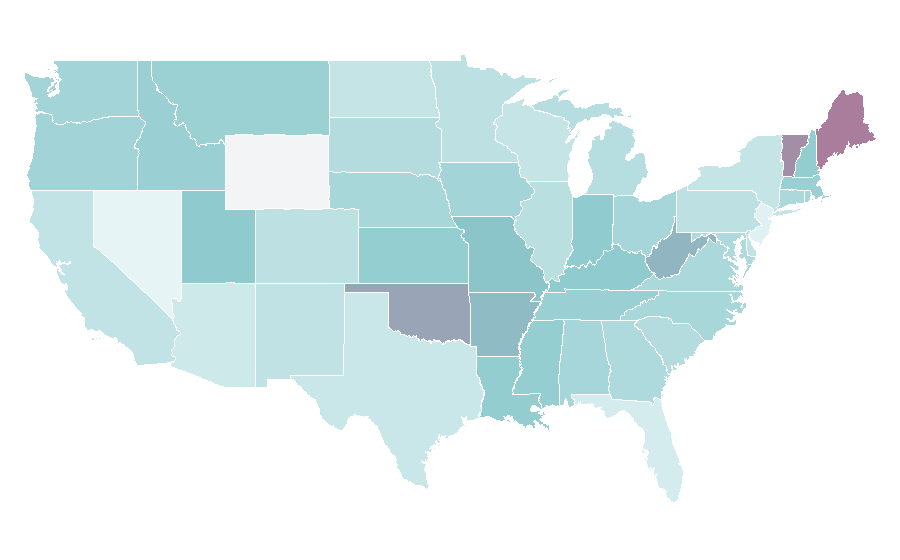 Affinity by region — Genealogy, United States
