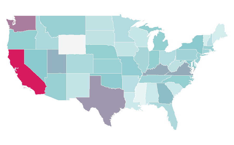 Affinity by region — Genghis Khan, United States