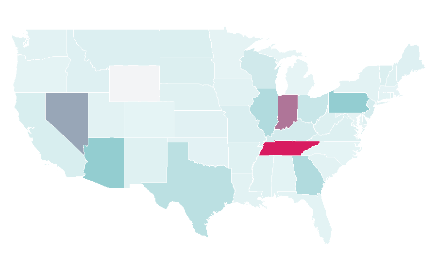Affinity by region — Geodis, United States