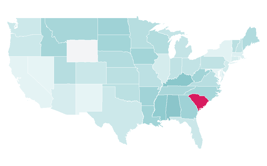 Affinity by region — German Shorthaired Pointer, United States