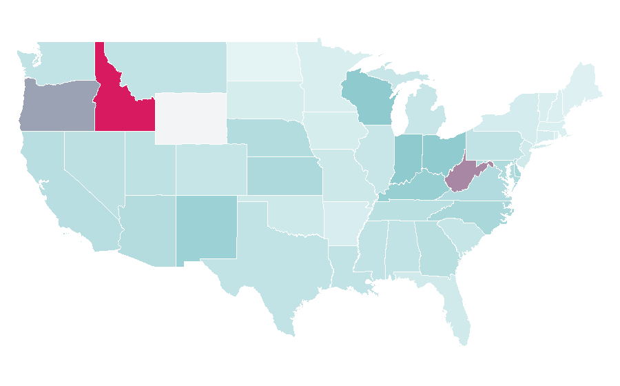 Affinity by region — Get Out (film), United States