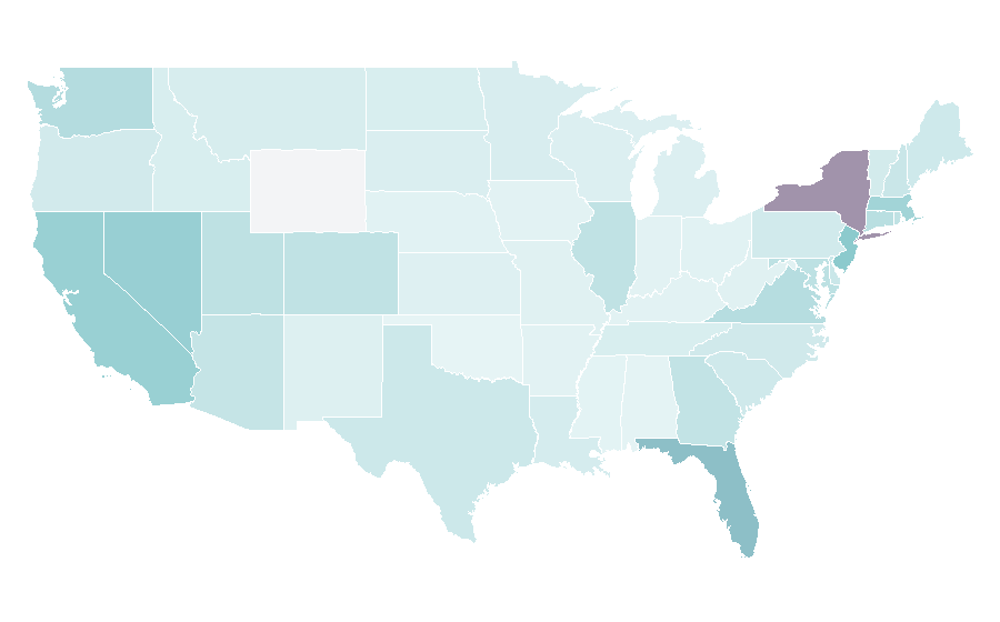 Affinity by region — GetYourGuide, United States