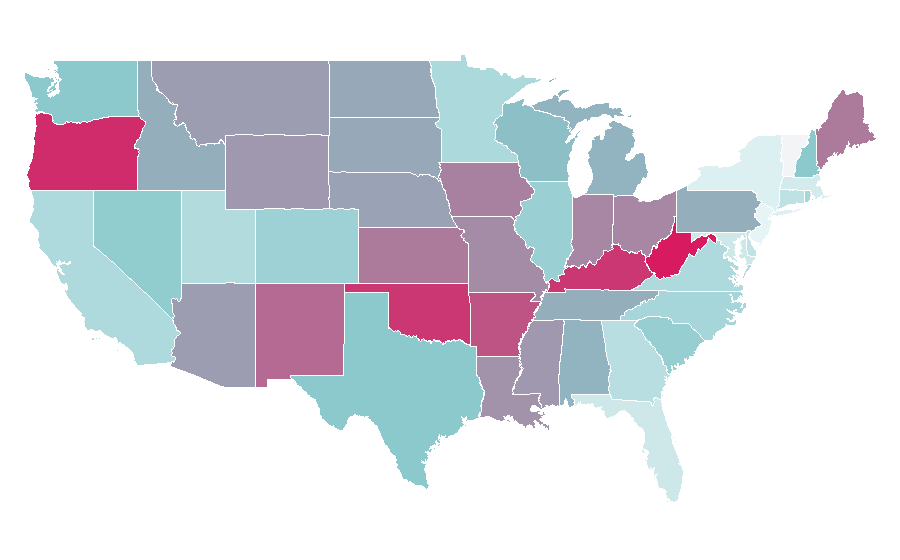 Affinity by region — Ghost Ship (2002 film), United States