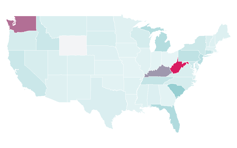 Affinity by region — Ginza, United States
